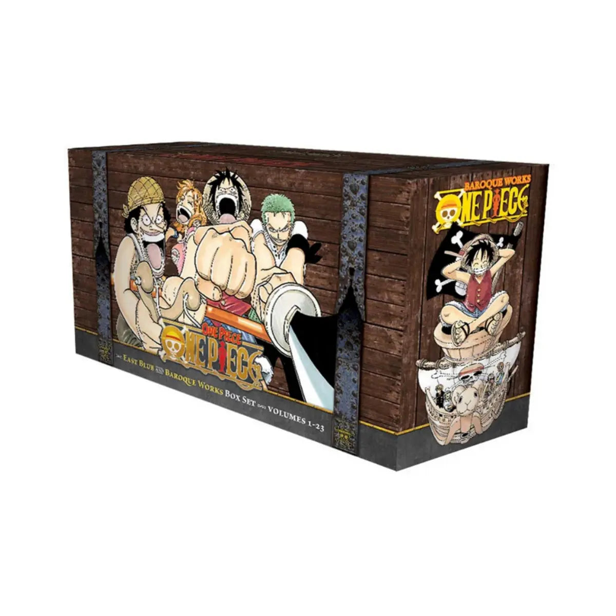 One Piece Box Set: East Blue and Baroque Works, Volumes 1-23 - (PB) - ISBN: 9781421560748 - Used But Good Condition