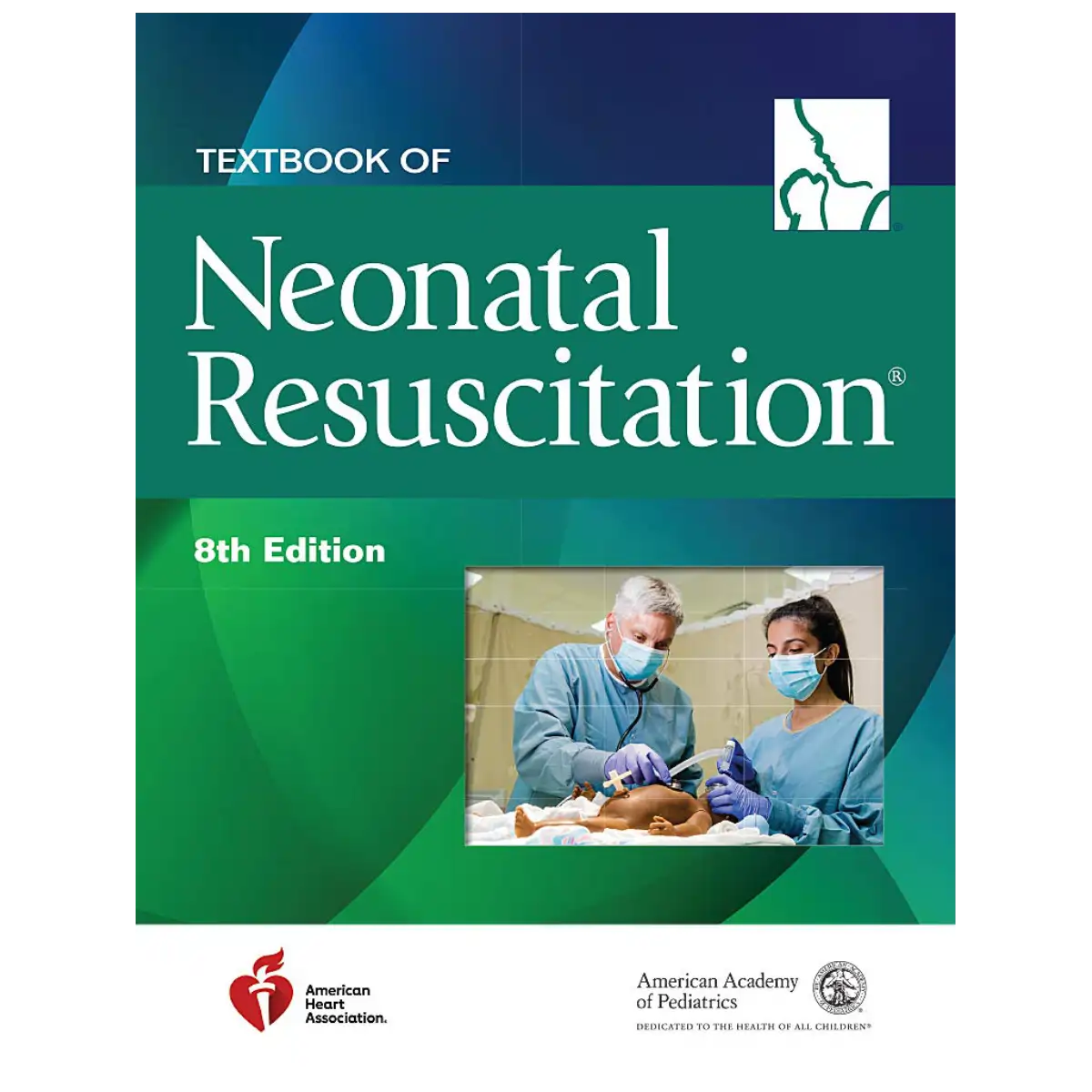 Textbook of Neonatal Resuscitation (NRP) 8th Edition - Paperback - ISBN: 9781610025249