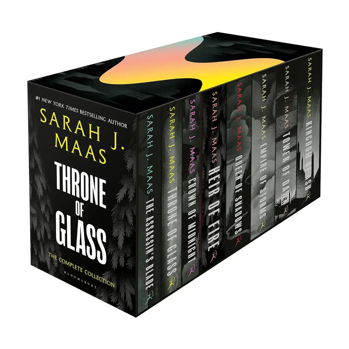 Throne of Glass Series Box Set – Sarah J. Maas Complete 7-Book Collection - Full Series Set By Sarah J. Maas - Best Selling Book - ISBN: 9781526650535
