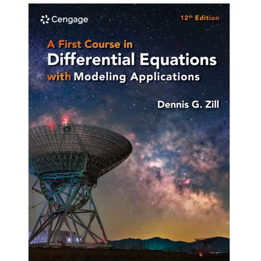 A First Course in Differential Equations with Modeling Applications 12th Edition - HB