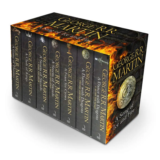 A Song of Ice and Fire Box Set – George R.R. Martin Complete 5-Book Collection (Game of Thrones Series) - ISBN: 9780007477159