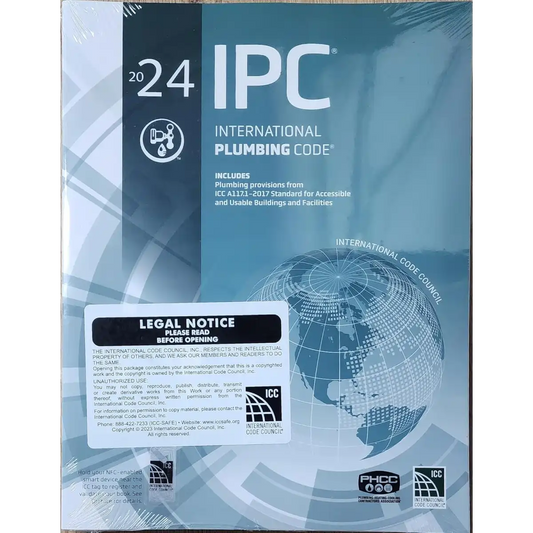 2024 International Plumbing Code - Paperback - ISBN: 9781959851738 - (IPC)