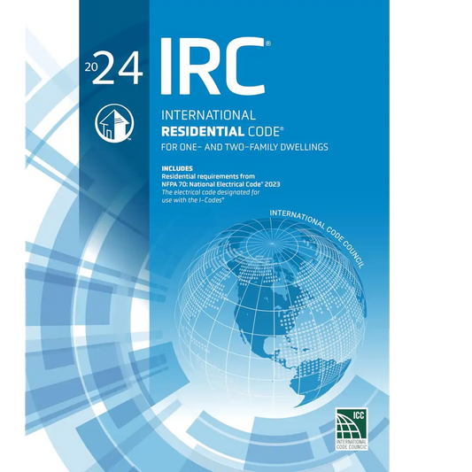2024 International Residential Code (IRC) - ISBN: 9781959851639 - (PB)