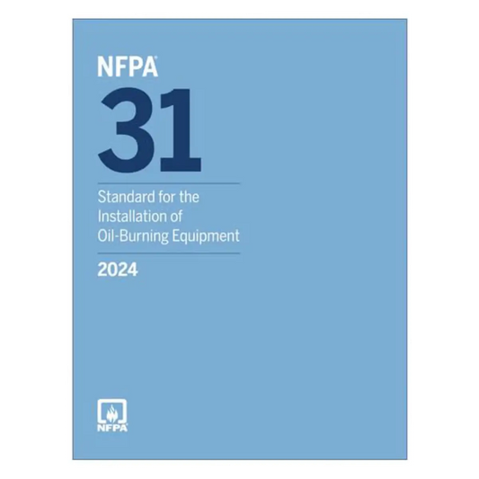 NFPA 31 Standard for the Installation of Oil-Burning Equipment, 2024 (Paperback) - ISBN: 9781455931118