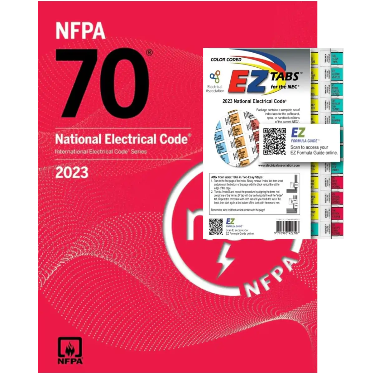 NFPA 70, National Electrical Code 2023 Edition with EZ Tabs - Paperback - ISBN: 9781455930340