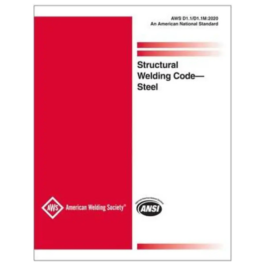 Aws D1. 1/d1. 1m AWS D1. 1/D1. 1M:2020, Structural Welding Code - Steel:2020, Structural Welding Code - Steel - Paperback - ISBN: 9781643220871