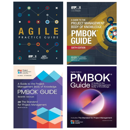 Agile Practice Guide + PMBOK® 6th + 7th + 8th Edition – Full PMI Project Management Set
