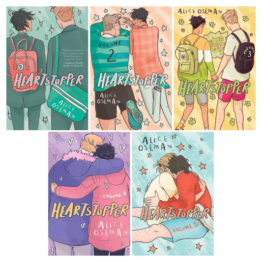 Heartstopper Set (Volume 1 to 5), Series of 5 Books - Paperback – ISBN: 9781637991848
