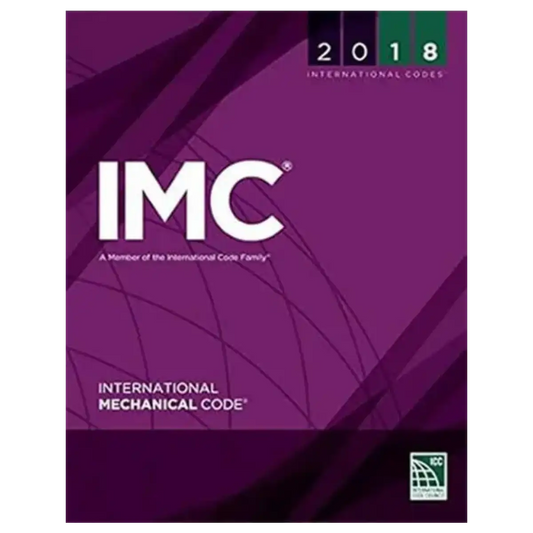 2018 International Mechanical Code (International Code Council Series) - Paperback - ISBN: 9781609837433