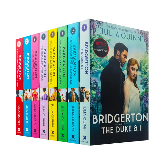 Bridgerton Family Book Series Complete Books 1 - 8 Collection Set by Julia Quinn