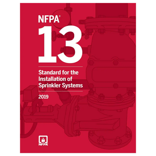 NFPA 13, Standard for the Installation of Sprinkler Systems, (2019 Edition - Paperback) - ISBN: 9781455920907