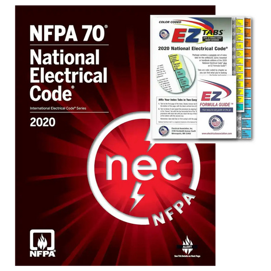 NFPA 70 National Electrical Code 2020 + EZ Tabs – Official Softcover Edition