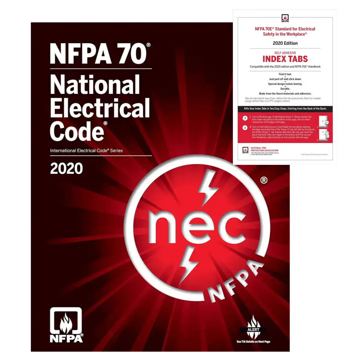 NFPA 70, National Electrical Code, 2020 Edition with Index Tabs - Paperback - ISBN: 9781455928620