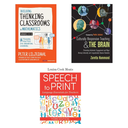 Equity, Thinking & Literacy Revolution – 3-Book Educator Bundle